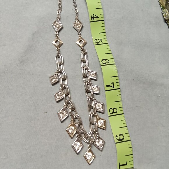 Vintage Rhinestone Necklace - Picture 4 of 4